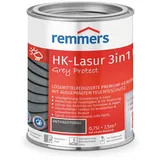 Remmers HK-Lasur 3in1 Grey Protect anthrazitgrau, matt, 0,75 Liter, Lösemittelreduzierte Premium-Vergrauungslasur für außen, 3in1, schnelltrocknend, langlebig