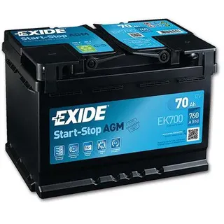 Exide EK700 AGM 70Ah 12V