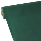 Papstar STARPAK Tischdecke soft selection dunkelgrün 90,0 cm x 40,0 m