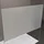 doporro Duschwand Duschtrennwand 110x200 Walk-In Dusche mit Doppel-Stabilisator aus Echtglas 8mm ESG-Sicherheitsglas Milchglas-Streifen - Transparent/milchig