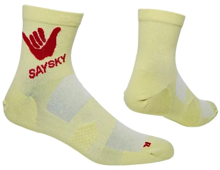 Saysky Unisex Graphic Combat Quarter Socks grün