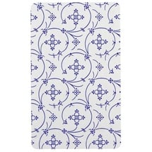 Ricolor 12076 Frühstücksbrettchen 'Indisch Blau', HPL, 23,5x14,5cm, blau/weiß (6er Pack)