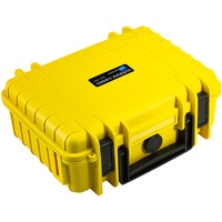 B&W International Outdoor Case Type 1000 gelb + Facheinteilung