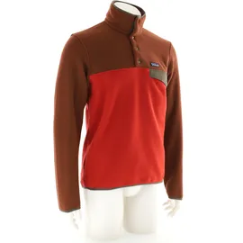 Patagonia Lightweight Synchilla Snap Herren Sweater-Rot-XL