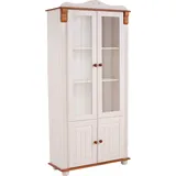 Home Affaire »Adele«, 4-türig, Höhe 185 cm, mit Glaseinsätzen, aus massiver Kiefer, FSC®,