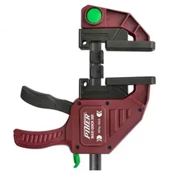 Einhandzwinge Maxi Quick 300, gehärteter Stahlstab, Spannkraft 300 kg, 30cm