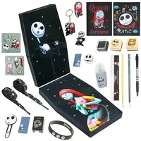 Disney The Nightmare Before Christmas, Adventskalender 2024 für Damen, Teenager - Weihnachtskalender(Schwarz)