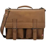 Alassio Earl Messenger Bag hellbraun 15''