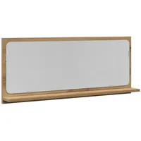 VidaXL Badezimmerspiegel Artisan Eiche 90x10,5x37 cm Holzwerkstoff