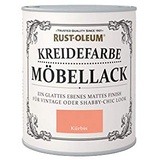 Rust-Oleum Kreidefarbe Möbellack, auf Wasserbasis, hohe Ergiebigkeit, kein Schleifen oder Grundieren, Kürbis, 750ml