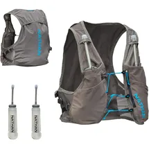Nathan Pinnacle Breeze 4l Trinkrucksack - Charcoal/Electric Blue - S-M