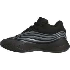 adidas Dame X Low-Top Basketballschuhe Kinder JP8638 - core black/iron met./lucid blue 38