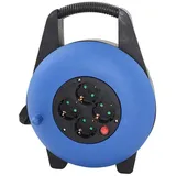 Silver Electronics Silver Sanz 8810 4 Outlets 10 M Kabeltrommel - Blue - One Size