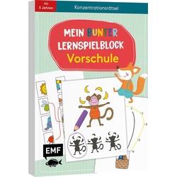 Mein bunter Lernspielblock – Vorschule: Konzentrationsrätsel