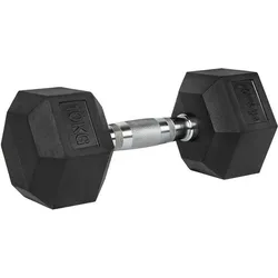 Kurzhantel Hexagon - Hantel - Dumbbell - Pro Stück - 1 bis 40 kg schwarz 10kg