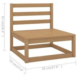vidaXL 3075927 Gartenmöbel-Set