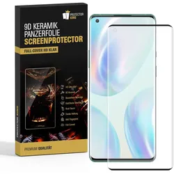 3x 9D Keramik-Glass für OnePlus 9 FULL COVER 3D KLAR Panzerfolie Displayschutz Schutzfolie Ceramic Screen-Protector