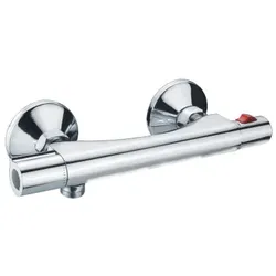 Lao Brause-Thermostat Messing, chrom