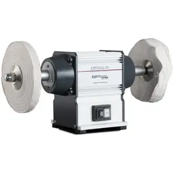 Optimum Poliermaschine OPTIpolish GU 20P (für Metall, 2x Polierscheiben) 3101540