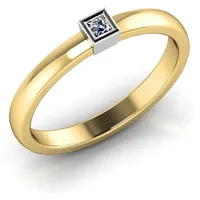 Verlobungsring VR06 333er Gelb-/Weiflgold - 6707