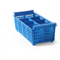 HENDI Besteckkorb 425x205x150mm blau