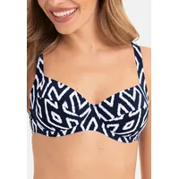 Anita Bikini-Set Tribal Monotones in Dunkelblau | Gr.: 85D