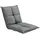 [en.casa] Relaxsessel Deinze gepolstert 110 x 0 x 0 cm Dunkelgrau mit Liegeposition