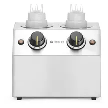 HENDI Saucenwärmer, doppelt, 1,3L, 220-240V/400W, 270x223x(H)282mm,
