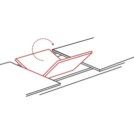 Feldmann-Wohnen Esstisch, Grau, Grau, Holz, Rechteckig,Rechteckig, 160x76x90 cm, Esszimmer, Tische, Esstische