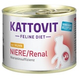 Kattovit Feline Diet Niere/Renal Huhn 12 x 185 g