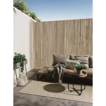 benuta Outdoorteppich Iowa, rechteckig, Höhe: 5 mm, Outdoor Teppich Garten, Terrasse, Balkon, Küchenteppich, Wetterfest grau rechteckig | 80 cm x 300 cm x 5 mm