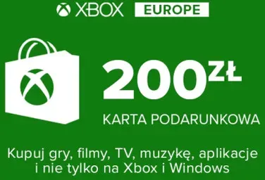 Xbox Geschenkkarte 200ZL