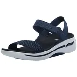 SKECHERS Damen GO Walk Arch FIT Polished Sandals, Navy, 41 EU