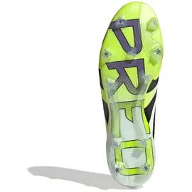adidas Predator Elite FG Herren Ftwr White/Core Black/Lucid Lemon 45 1/3