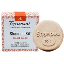 Rosenrot Festes Shampoo Orange-Salbei 60 g