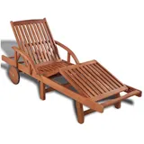 vidaXL Sonnenliege 200 x 68 x 83 cm natur