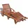 vidaXL Sonnenliege 200 x 68 x 83 cm natur