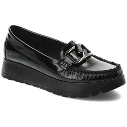 Schwarze Halbschuhe Armodo Modische Damenschuhe, 38