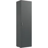 WIMEX Kleiderschrank Multiraumkonzept 50 x 185 x 54 cm Grau