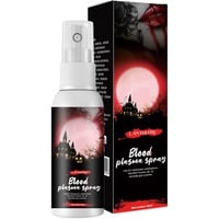 Vigcebit 4 Pcs Make-up-Blutspritzer,Halloween realistische blutige Kleidung Splatter - Halloween Vampir Make-up Kunstblut Spray für Cosplay Kostü Zombie Vampir Dress Up