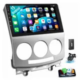 ESSGOO Für Mazda 5 CR19 2005-2010 Carplay NAVI 2DIN Autoradio (Digitalradio (DAB), FM, AM, RDS, Apple Carplay Android Auto GPS Navi WIFI BT EQ)