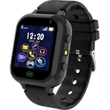 YEDASAH Smartwatch Kinder, Kinder Smartwatch mit Anruffunktion 25 Spiel und Telefon Voice Chat, SOS Kamera Wecker Musik Taschenlampe, Smart Watch für Jungen Mädchen 3-12 Jahre Student Geschenk