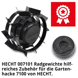 Hecht Radgewichte 007101 2er-Set 24 kg
