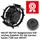 Hecht Radgewichte 007101 2er-Set 24 kg