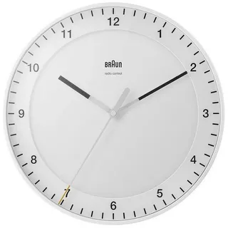 Braun BC17W-DCF. Klassik Funkwanduhr