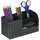 Relaxdays Schreibtisch Organizer Schwarz