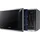 Samsung MS2AK3515AS/EG Mikrowelle, 800 W, 23 l Garraum, 48,9 cm Breite, Kratzfester Keramik-Emaille-Inneraum, QuickDefrost Auftauprogramme, Silber