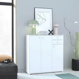 Forte Kommode Faik Dekor Weiß