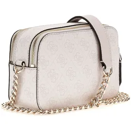 GUESS Umhängetasche Noelle II Crossbody Camera Bag White Logo