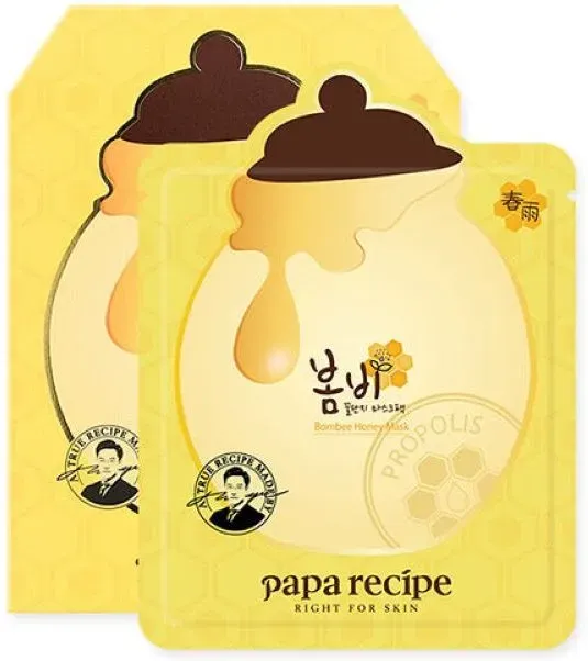 Papa Recipe Bombee Honigmaske 10 Stück Bombee Honey